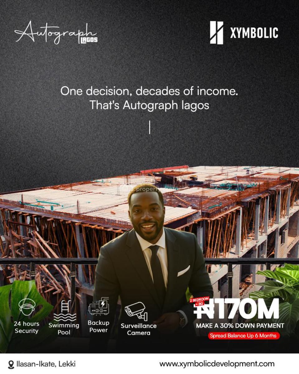 Luxury 2 Bedroom Apartment with Excellent Facilities, Ikate, Ikate, Lekki, Lagos, Flat / Apartment for Sale