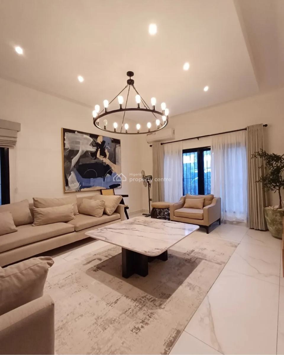 Unfurnished and Serviced with 24/7 Power Supply 4 Bedroom En-suite Sem, Ikoyi, Lagos, Semi-detached Duplex for Rent