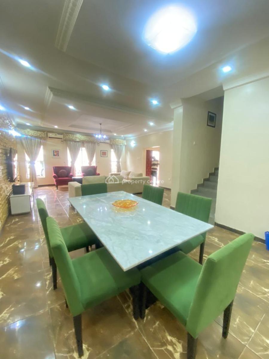 Furnished 5 Bedroom Terrace Duplex with Swimming Pool in an Estate, Victoria Island (vi), Lagos, Terraced Duplex for Rent