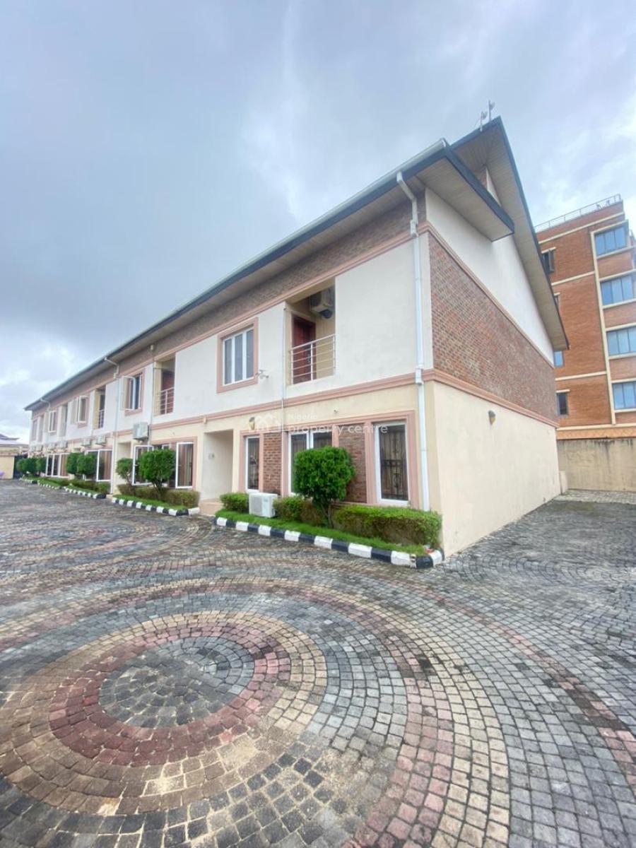 Furnished 5 Bedroom Terrace Duplex with Swimming Pool in an Estate, Victoria Island (vi), Lagos, Terraced Duplex for Rent