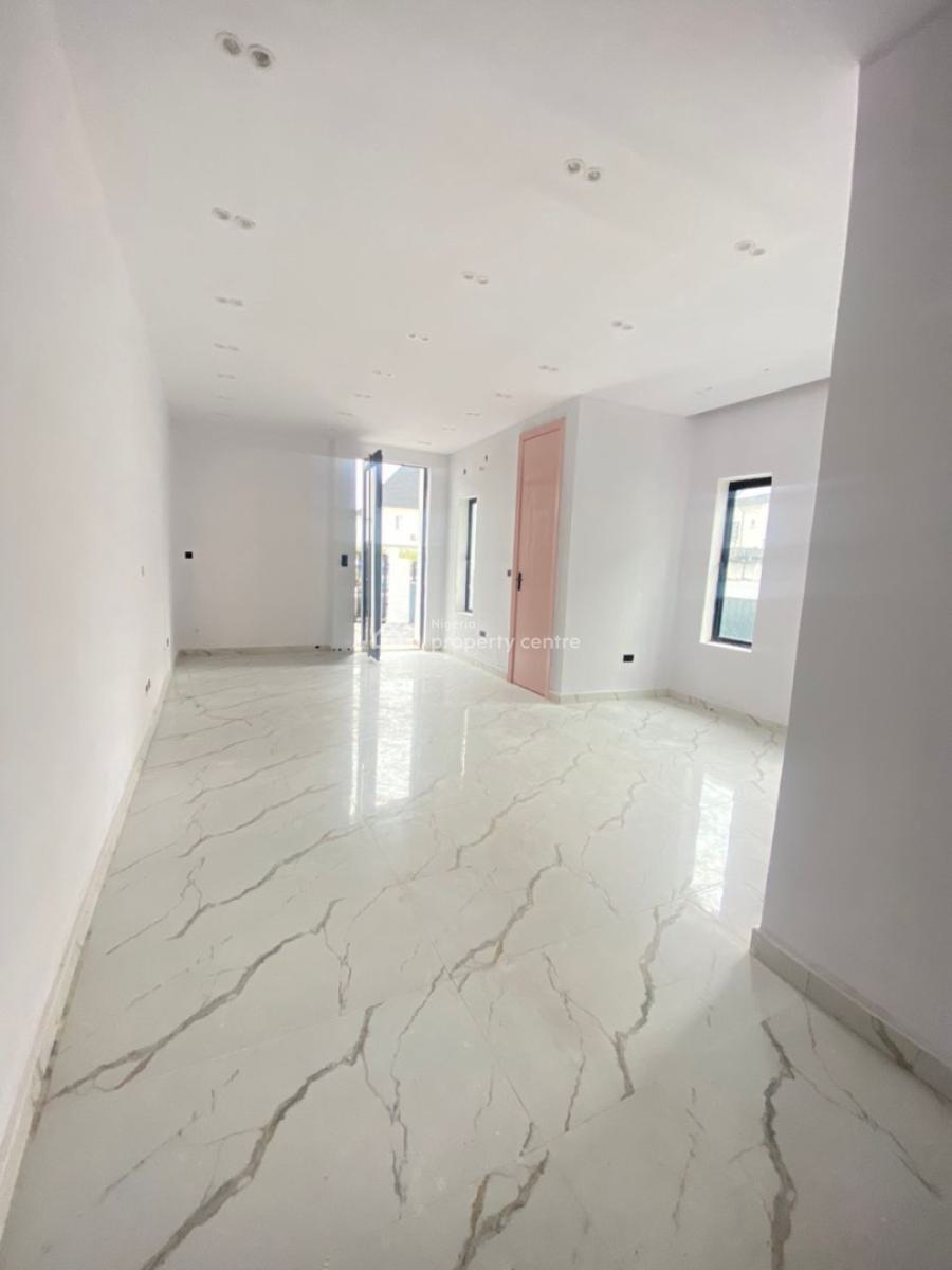 Spacious 4 Bedroom Semidetached Duplex with Bq, Chevron, Lekki, Lagos, Semi-detached Duplex for Rent
