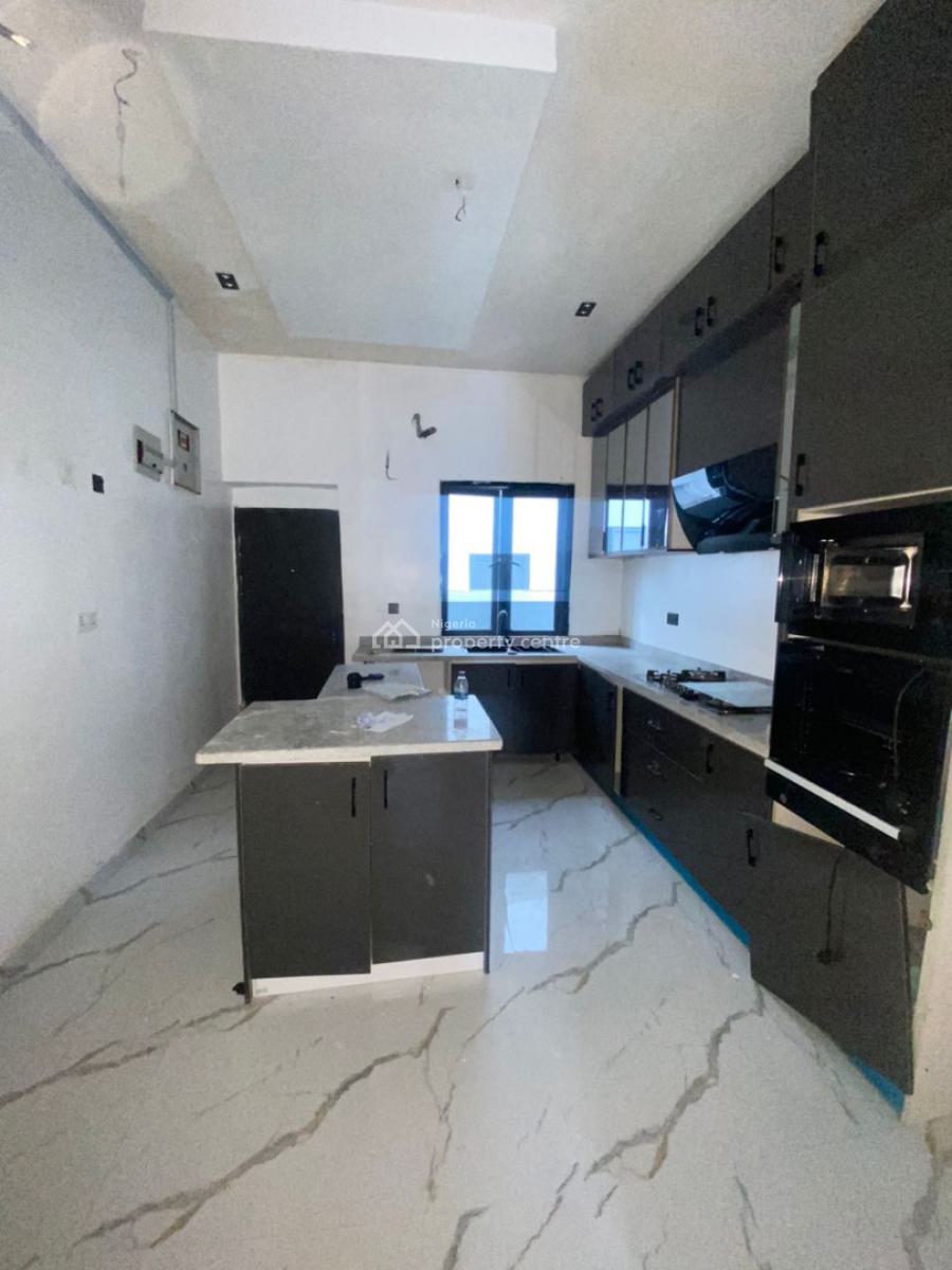 Spacious 4 Bedroom Semidetached Duplex with Bq, Chevron, Lekki, Lagos, Semi-detached Duplex for Rent