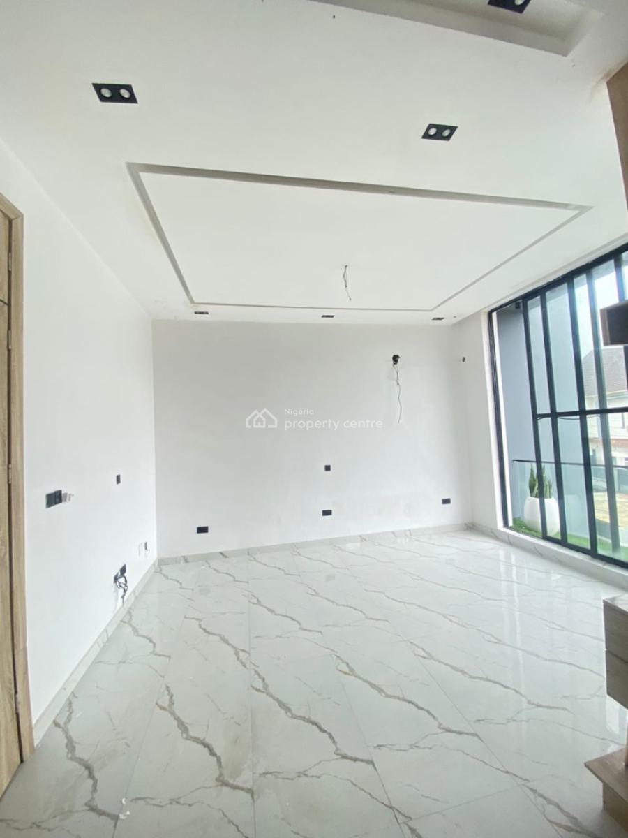 Spacious 4 Bedroom Semidetached Duplex with Bq, Chevron, Lekki, Lagos, Semi-detached Duplex for Rent