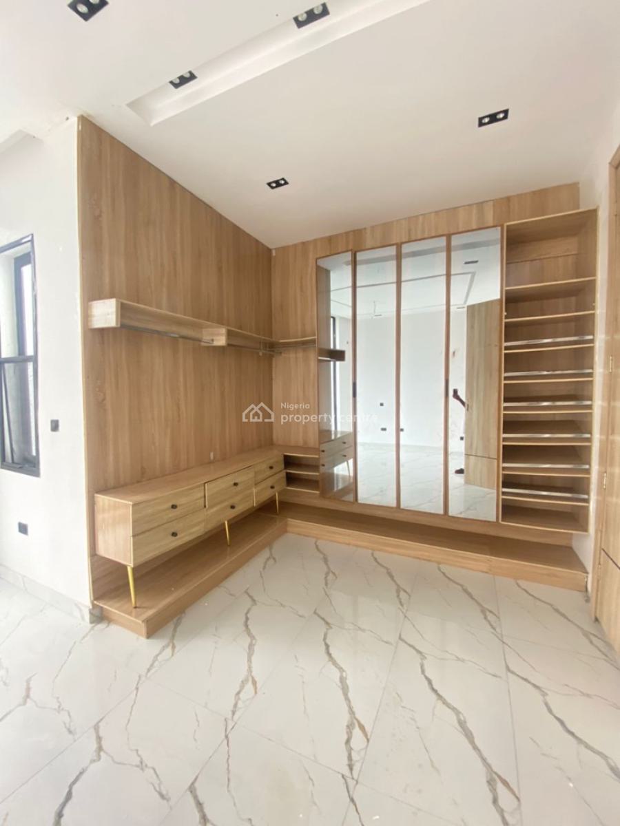Spacious 4 Bedroom Semidetached Duplex with Bq, Chevron, Lekki, Lagos, Semi-detached Duplex for Rent