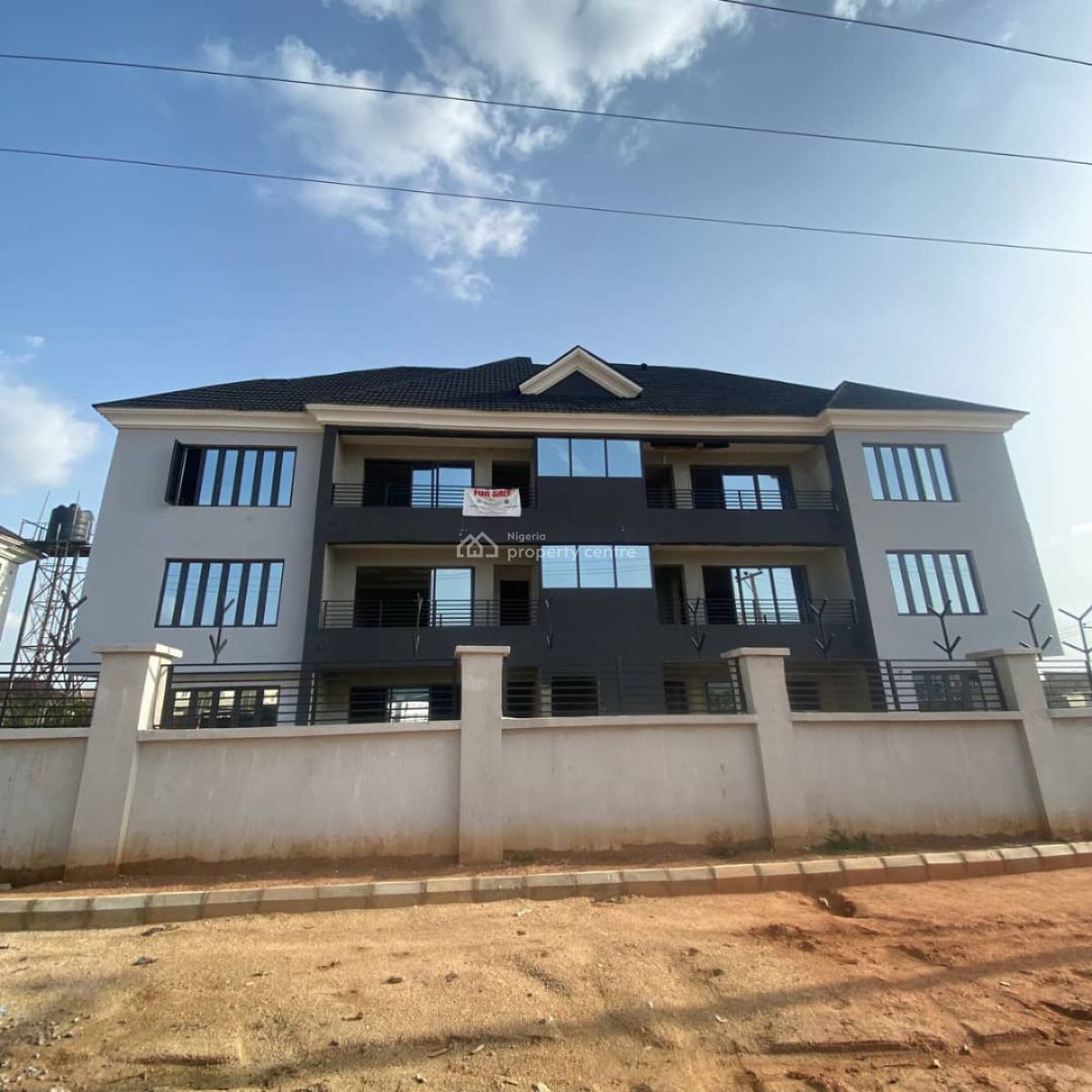 Newly Built Block of Flats 4 Units of 2 Bedrooms and 2 Units of One Be, Off Lagbaja Crescent Jahi Abuja, Jahi, Abuja, Block of Flats for Sale