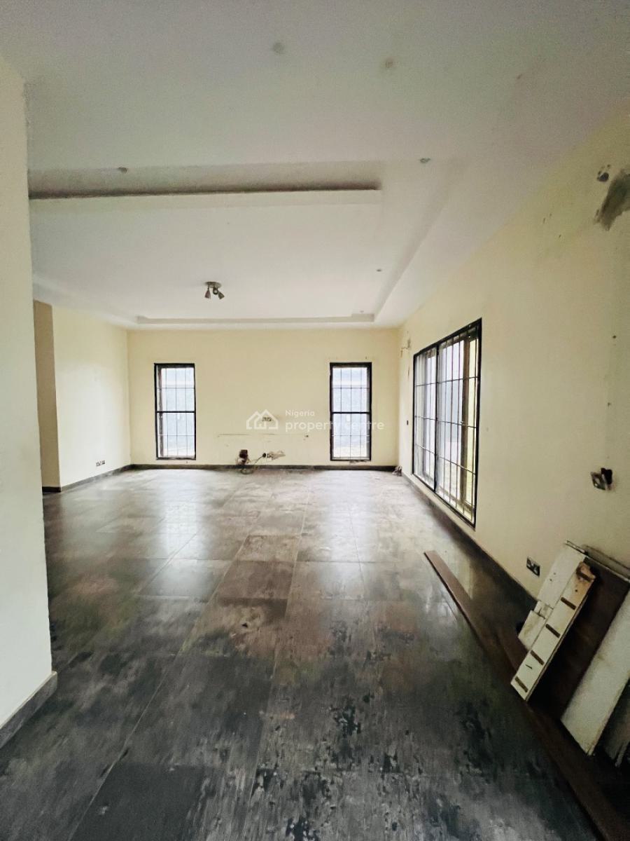 Spacious 5 Bedroom Semi-detached House with Bq and Study, Agungi, Lekki, Lagos, Semi-detached Duplex for Rent