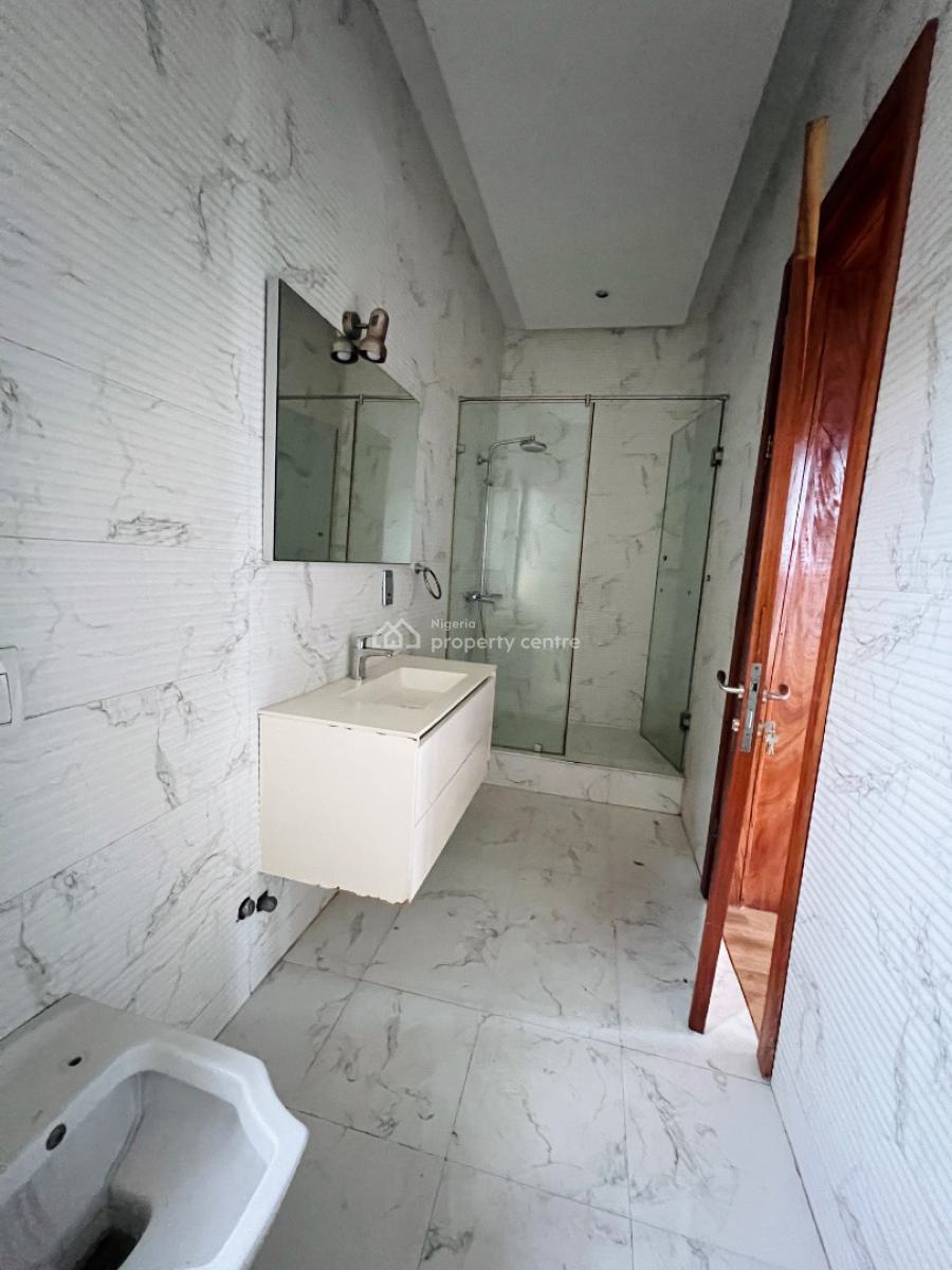 Spacious 5 Bedroom Semi-detached House with Bq and Study, Agungi, Lekki, Lagos, Semi-detached Duplex for Rent