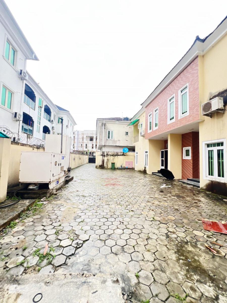 4 Bedroom Semidetached Duplex with Bq..( Just Two Units in The Compoun, Lekki Phase 1, Lekki, Lagos, Semi-detached Duplex for Rent