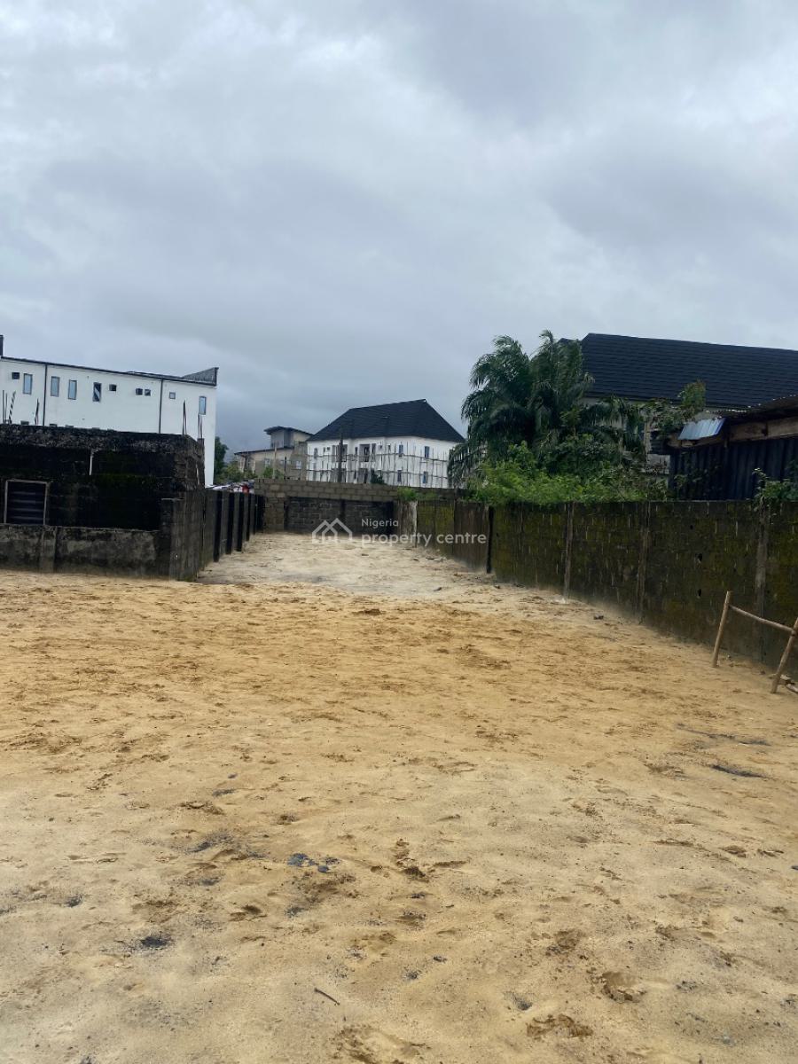 Fenced Sandfilled  420sqm of Land, Theraness Estate, Sangotedo, Ajah, Lagos, Residential Land for Sale