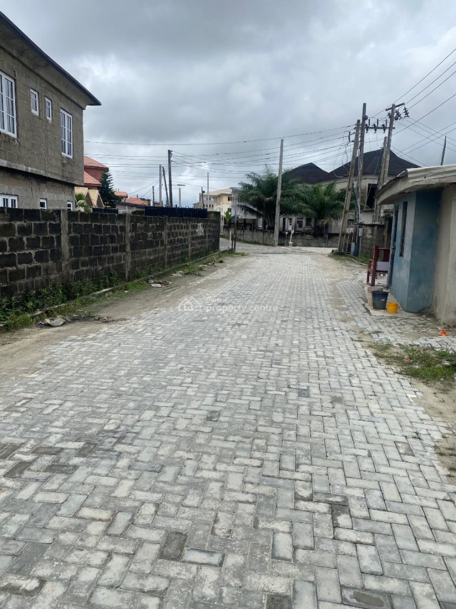 Fenced Sandfilled  420sqm of Land, Theraness Estate, Sangotedo, Ajah, Lagos, Residential Land for Sale