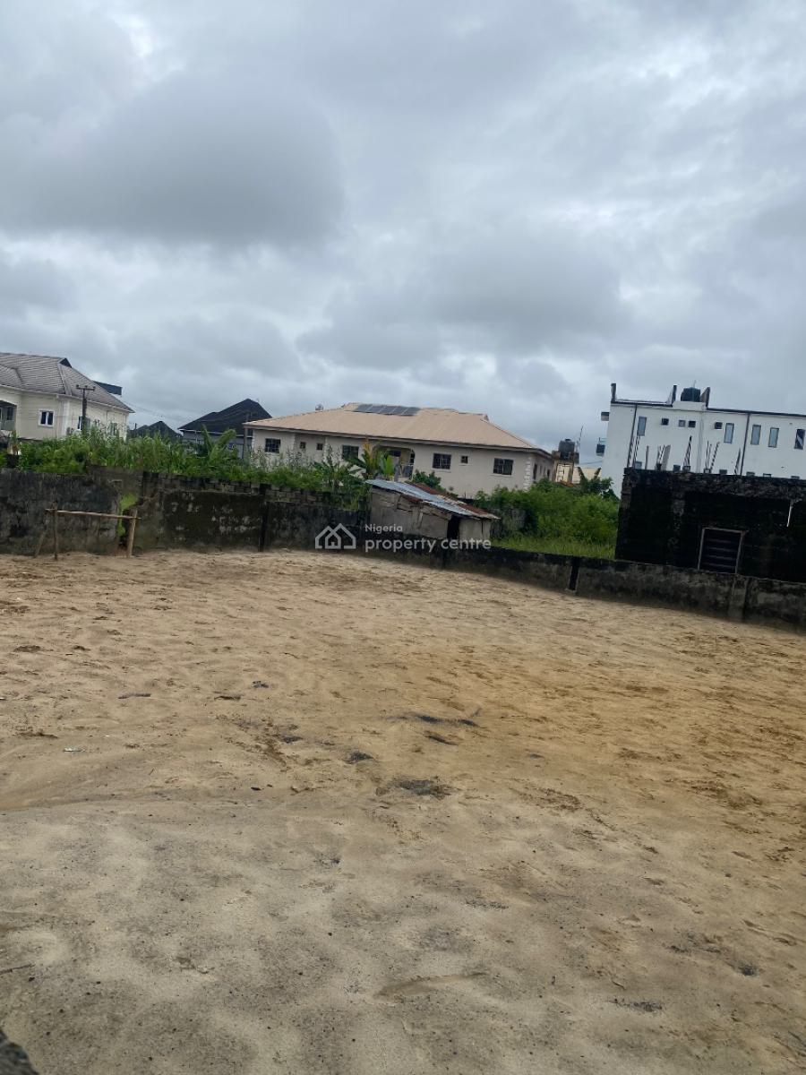Fenced Sandfilled  420sqm of Land, Theraness Estate, Sangotedo, Ajah, Lagos, Residential Land for Sale