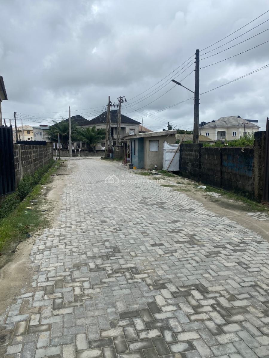 Fenced Sandfilled  420sqm of Land, Theraness Estate, Sangotedo, Ajah, Lagos, Residential Land for Sale