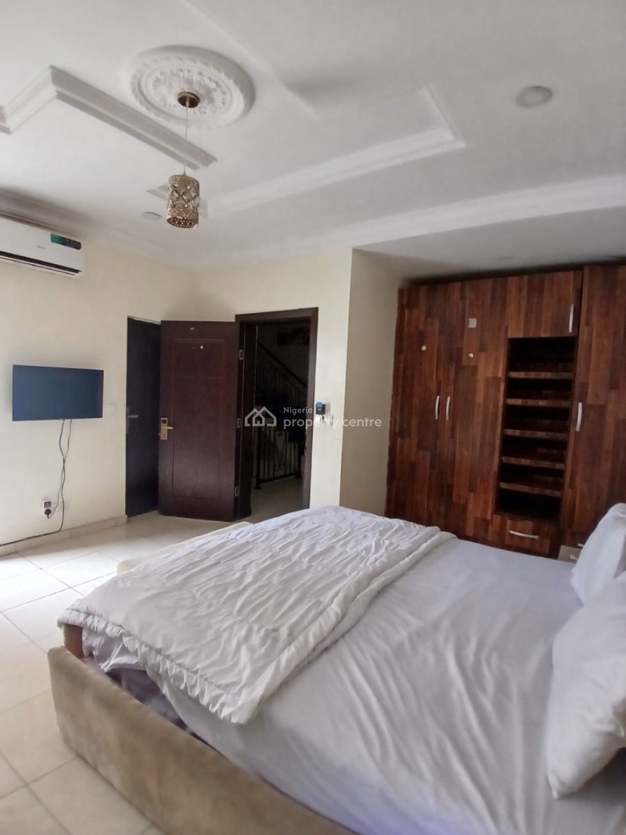 Fully Furnished 5bedroom Terrace Duplex on 3-floors, Gated and Secured Estate at Agungi, Lekki, Lagos, Terraced Duplex for Rent
