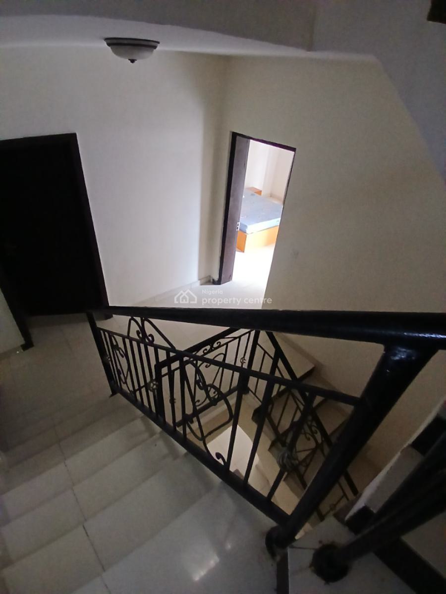 Partly Furnished 5bedroom Terrace Duplex on 3-floors, Gated and Secured Estate in Agungi, Lekki, Lagos, Terraced Duplex for Rent