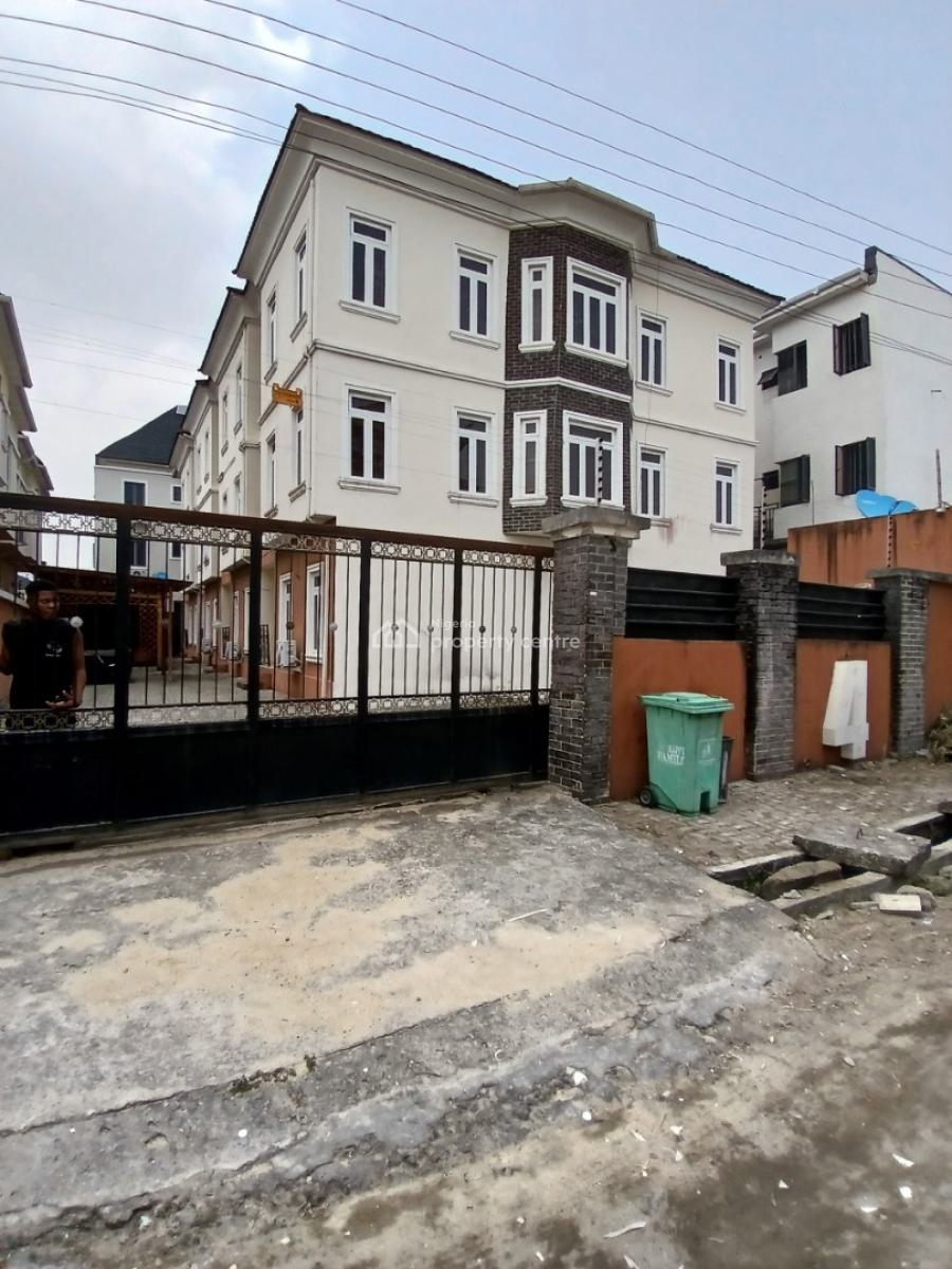 Relatively New 4 Units of 5 Bedroom Terraced Duplex on 3 Floors, Agungi, Lekki, Lagos, Terraced Duplex for Sale