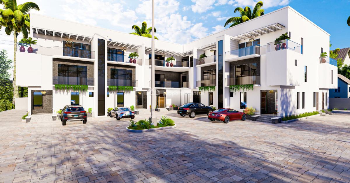 3 Bedroom Service Apartment, Opposite Stella Maris Close to Catholic Church, Life Camp, Abuja, Block of Flats for Sale