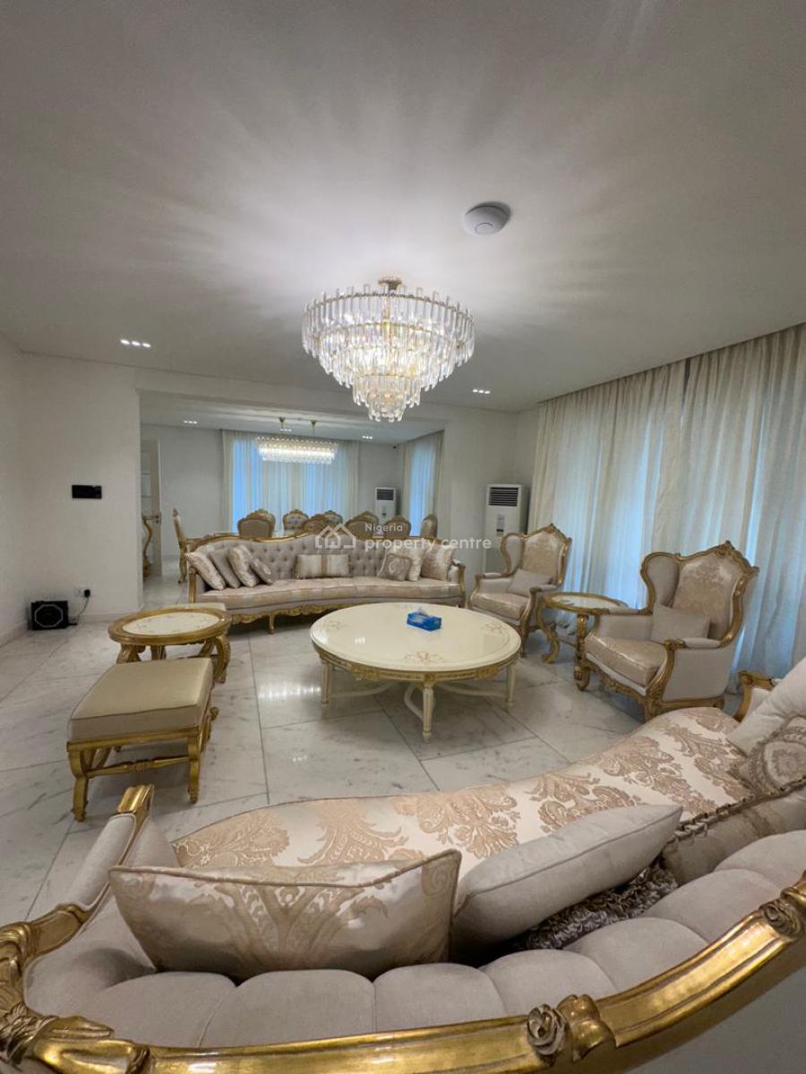 Luxuriously Furnished 6 Bedroom Waterfront Mansion, Ikoyi, Lagos, Detached Duplex for Sale