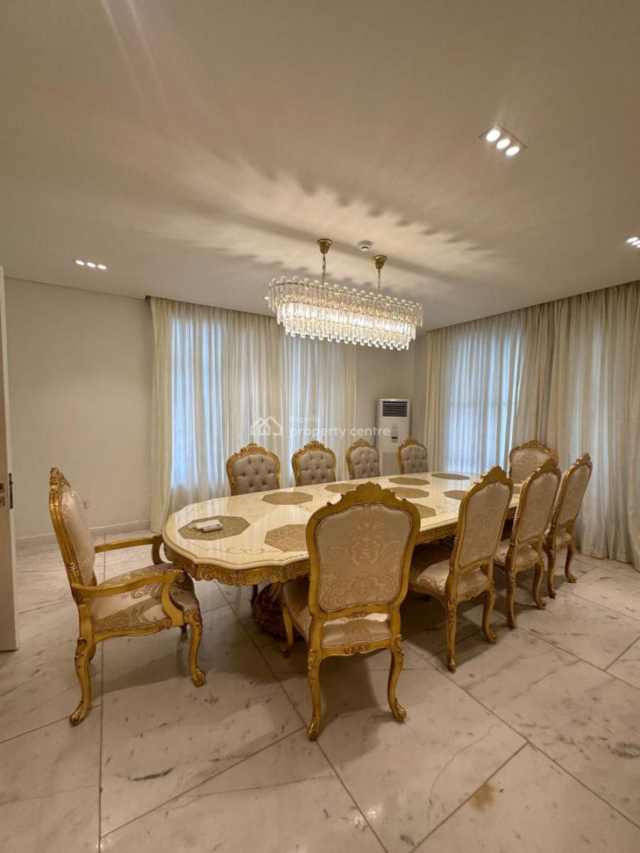 Luxuriously Furnished 6 Bedroom Waterfront Mansion, Ikoyi, Lagos, Detached Duplex for Sale