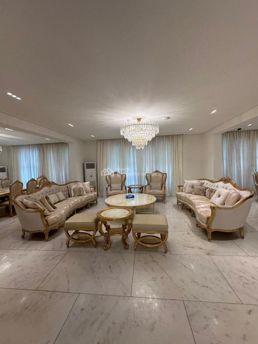 Luxuriously Furnished 6 Bedroom Waterfront Mansion, Ikoyi, Lagos, Detached Duplex for Sale