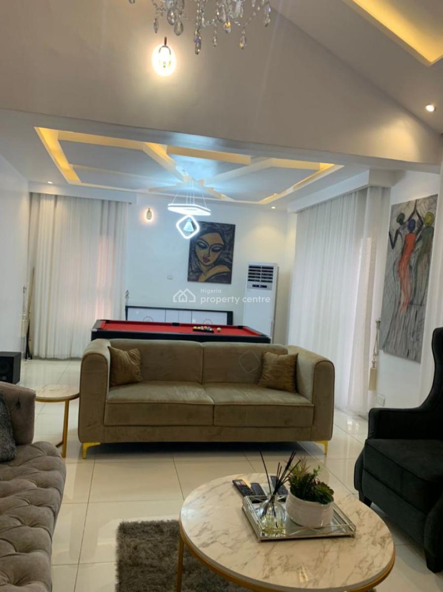 Furnished 3 Bedroom Penthouse with Snooker, Cadogan Estate, Osapa, Lekki, Lagos, Flat / Apartment for Rent