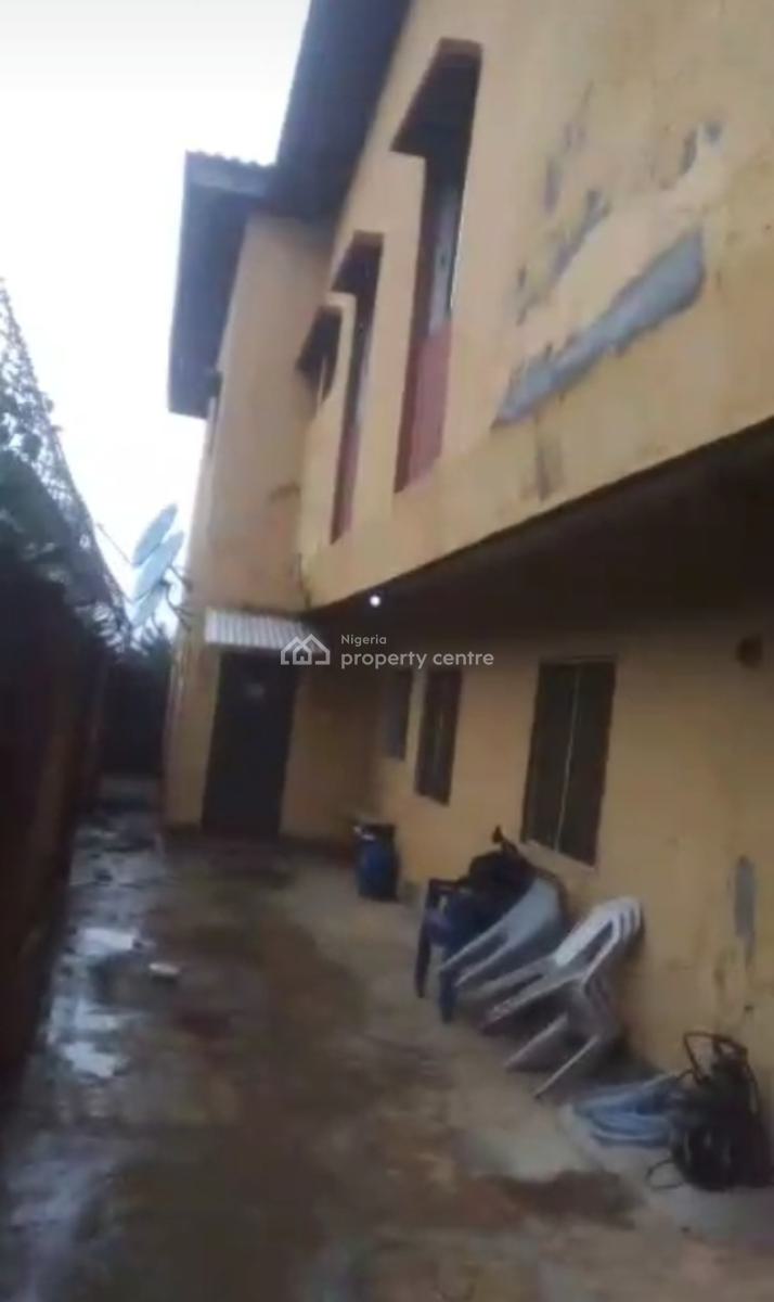 Direct Brief of 2 Wings of 9 Apartments, Aloba Street, Maiyegun Layout., Ipaja, Lagos, Block of Flats for Sale