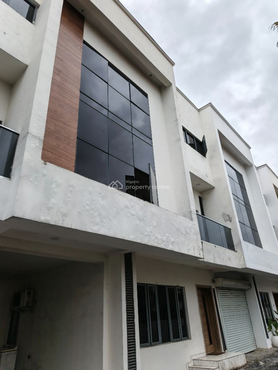 Affordable 4 Bedroom Terrace Duplex on 2 Floor Suit for Investment, Agungi, Lekki, Lagos, Terraced Duplex for Sale
