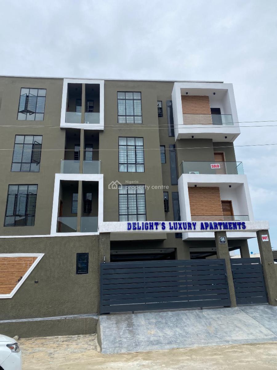 Luxury 2-bedroom Apartment with Elevator, Swimming Pool & Rooftop Loun, Ikota, Lekki, Lagos, Flat / Apartment for Sale