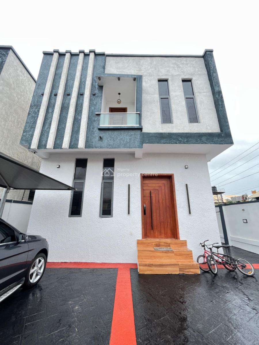 Affordable 4 Bedroom Fully Furnished Detached Duplex with Bq Suite for, Agungi, Lekki, Lagos, Detached Duplex for Sale
