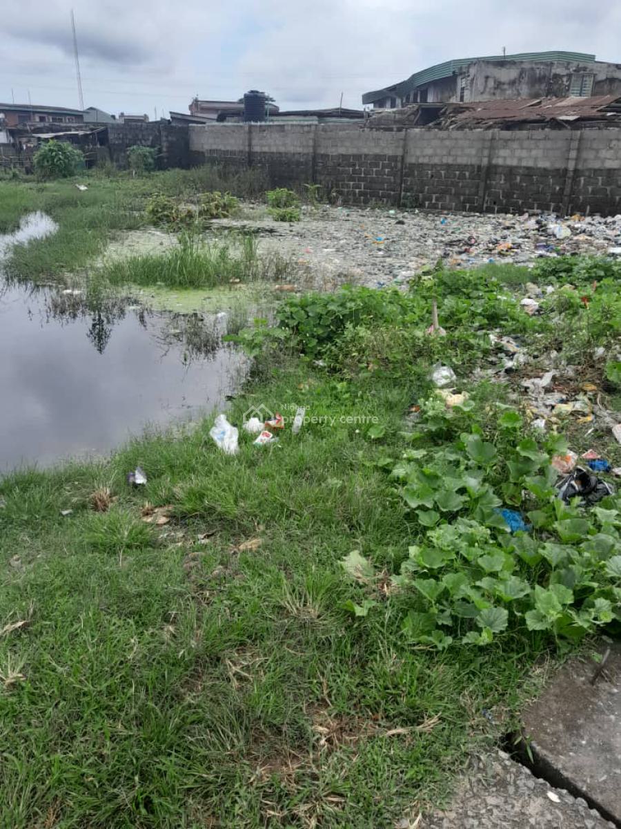 One Acre Plot of Land, Lagos State University Axis, Okokomaiko, Ojo, Lagos, Mixed-use Land for Sale