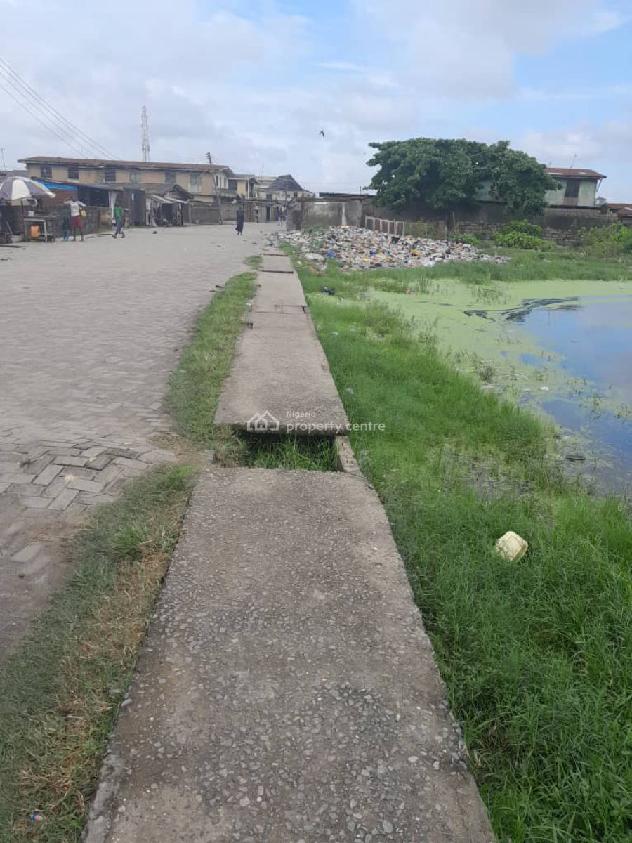 One Acre Plot of Land, Lagos State University Axis, Okokomaiko, Ojo, Lagos, Mixed-use Land for Sale