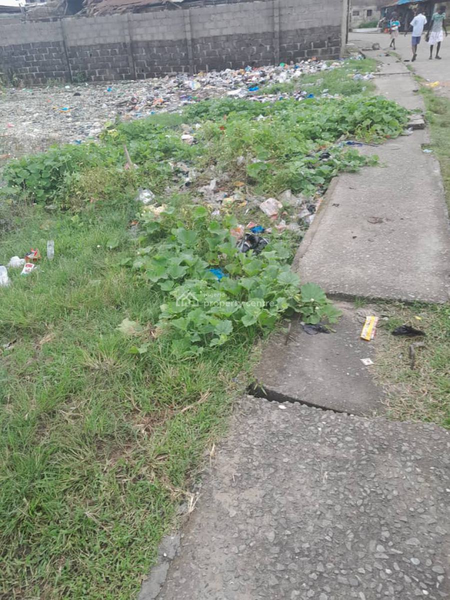 One Acre Plot of Land, Lagos State University Axis, Okokomaiko, Ojo, Lagos, Mixed-use Land for Sale
