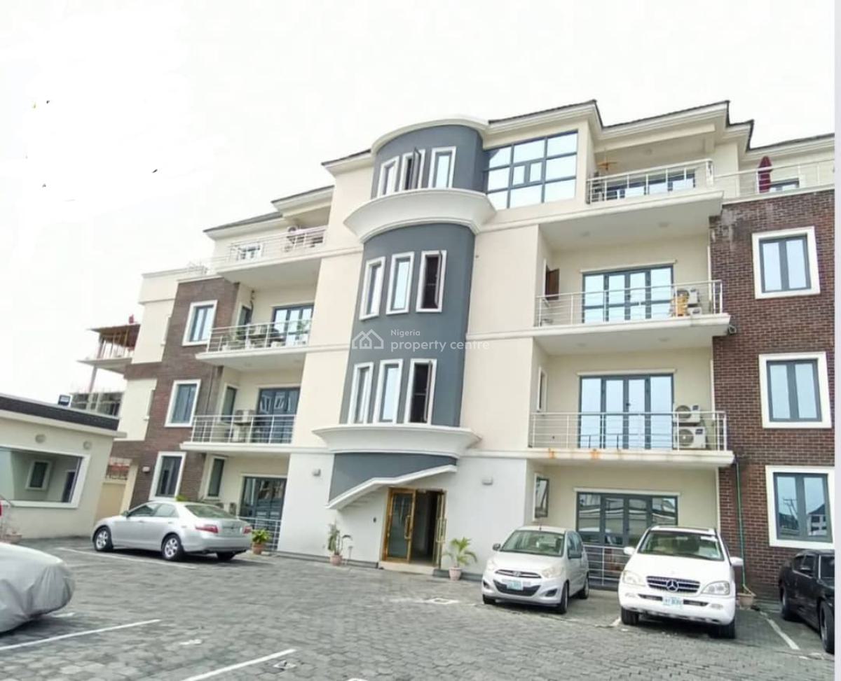 Standard Ensuit 3 Bedroom Spacious Apartment+ Bq/ Acs/ Elevator/ Pool/ Gym, Lekki Phase 1, Lekki, Lagos, Flat / Apartment for Rent