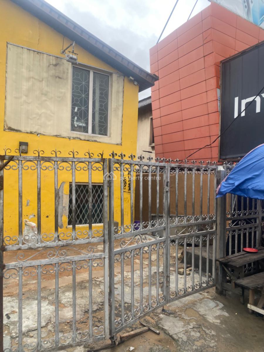 Commercial Storey Building with a Bungalow Behind, Directly on Adeniran Ogunsanya Road, Adeniran Ogunsanya, Surulere, Lagos, Plaza / Complex / Mall for Sale