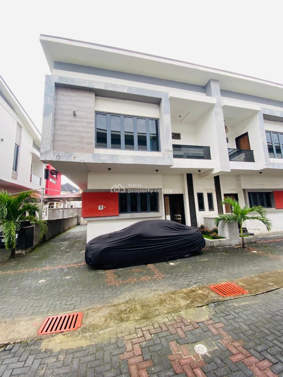 4 Bedroom Semi Detached Duplex with a Room Bq, Ikota Villa, Ikota, Lekki, Lagos, Semi-detached Duplex for Rent
