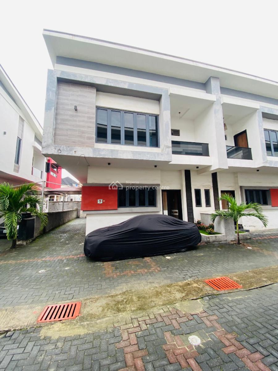 4 Bedroom Semi Detached Duplex with a Room Bq, Ikota Villa, Ikota, Lekki, Lagos, Semi-detached Duplex for Rent