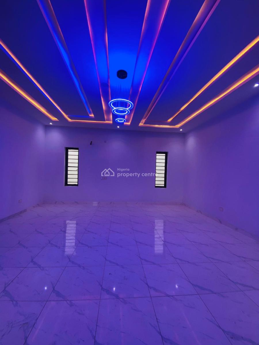Spacious 5 Bedroom Fully Detached House with Bq, Study, Pool, Cinema, Ikota Villa, Ikota, Lekki, Lagos, Detached Duplex for Sale
