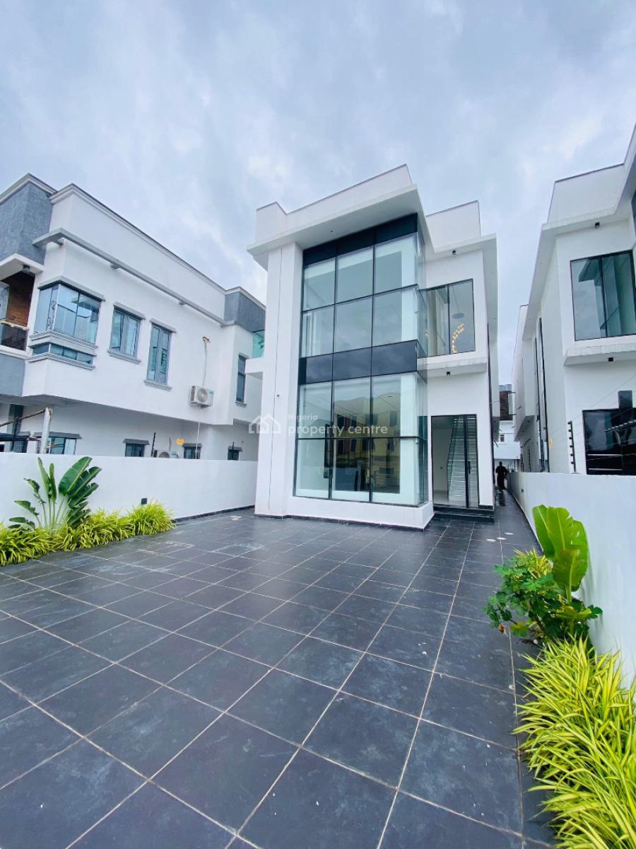5 Bedroom Fully Detached Duplex with a Room Bq and Swimming Pool, Ikota Villa, Ikota, Lekki, Lagos, Detached Duplex for Sale