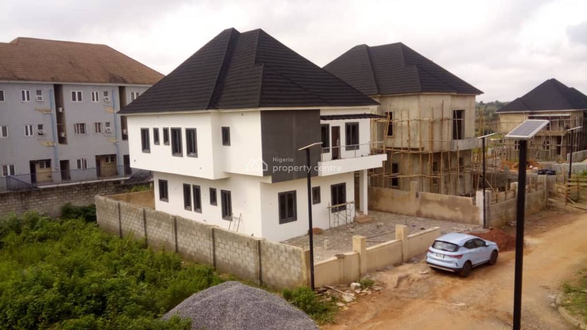 Fully Detached 5 Bedrooms Duplex Pre Finished with Tarred Road, Galadimawa, Abuja, Detached Duplex for Sale