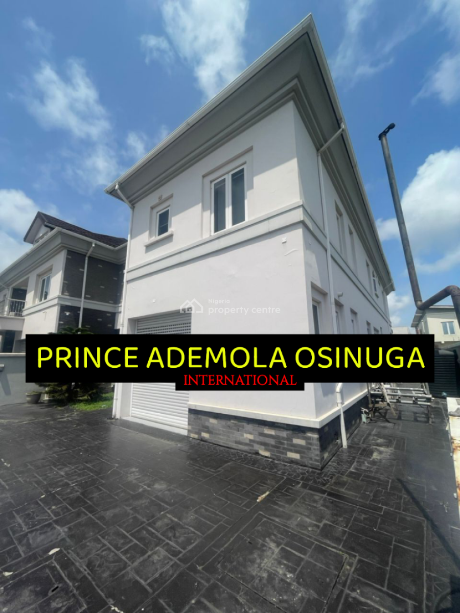 Well Sized Luxury 5 Bedroom Semi Detached House +bq, Pinnock Beach Estate, Osapa, Lekki, Lagos, Semi-detached Duplex for Rent