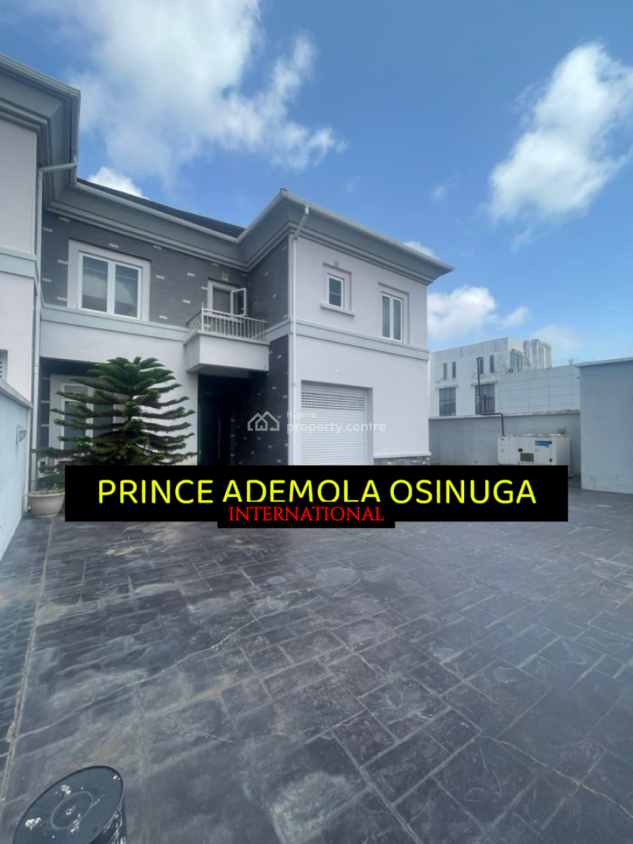 Well Sized Luxury 5 Bedroom Semi Detached House +bq, Pinnock Beach Estate, Osapa, Lekki, Lagos, Semi-detached Duplex for Rent