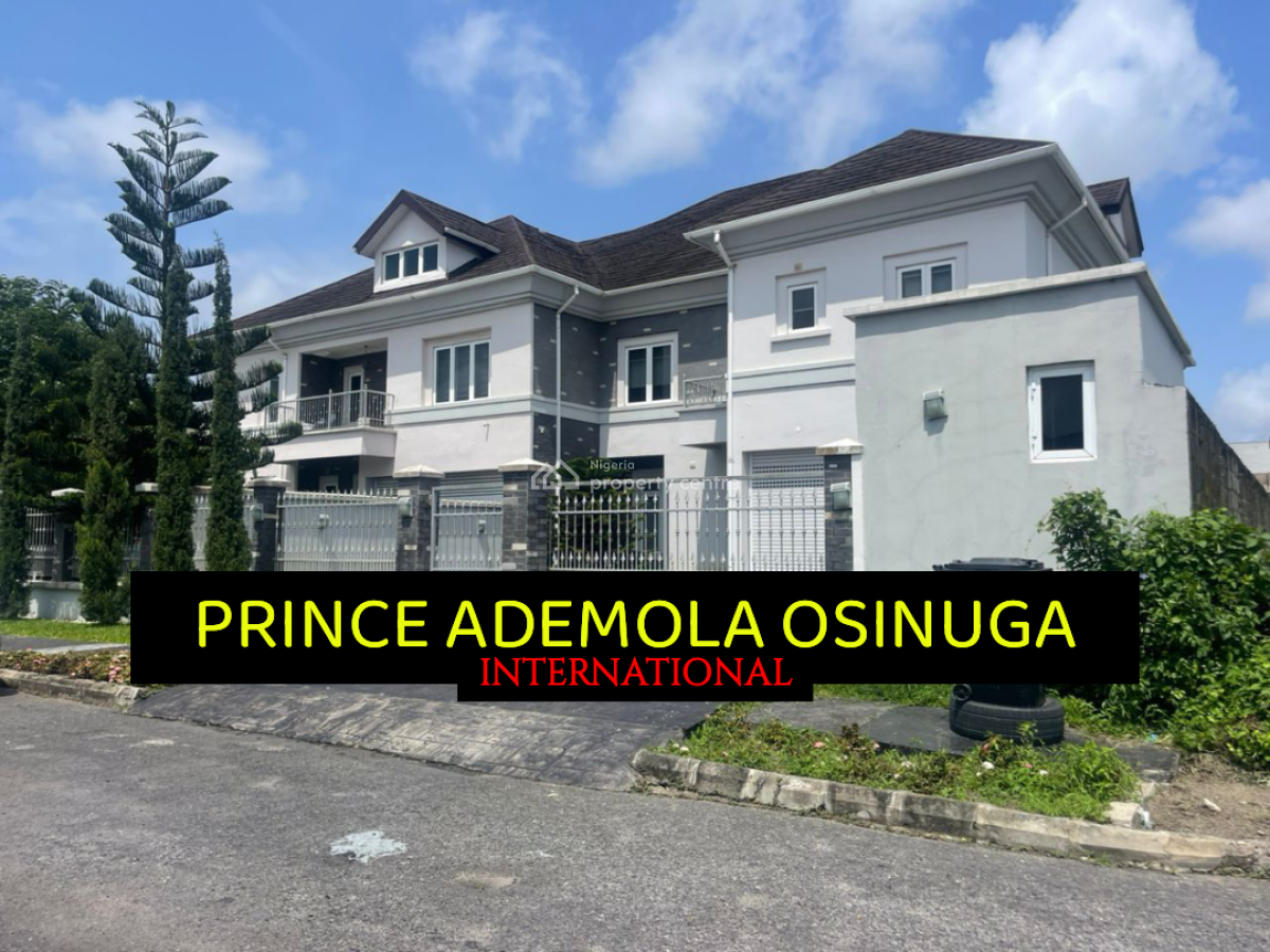Well Sized Luxury 5 Bedroom Semi Detached House +bq, Pinnock Beach Estate, Osapa, Lekki, Lagos, Semi-detached Duplex for Rent