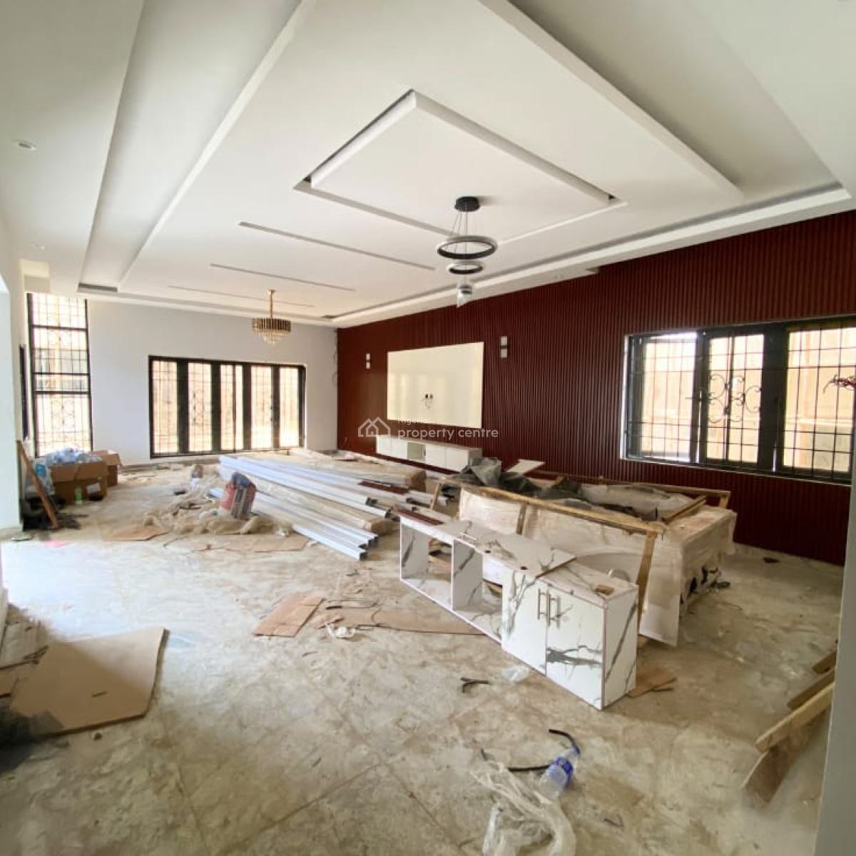 Luxury 5 Bedrooms Detached Duplex with Bq, Guzape District, Abuja, Detached Duplex for Sale