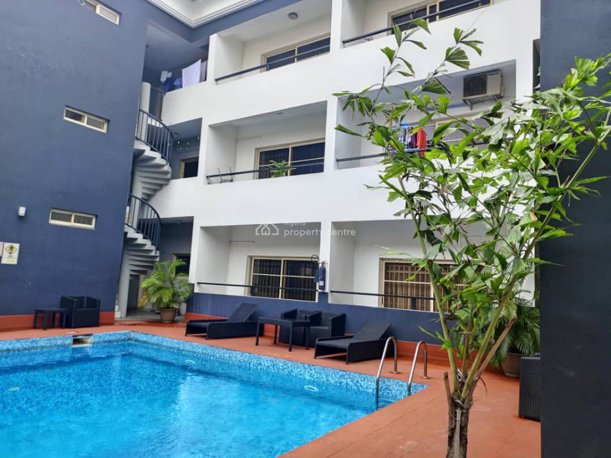 Serviced 3 Bedroom Apartment on The Ground, First Floor with a Room Bq, Lekki Phase 1, Lekki, Lagos, Flat / Apartment for Rent