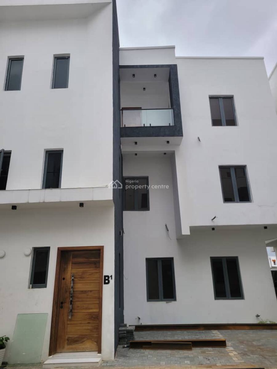 Newly Built 4 Bedroom Semi-detached Duplex with Bq in a Mini-court, Off Freedom Way, Lekki Phase 1, Lekki, Lagos, Semi-detached Duplex for Rent