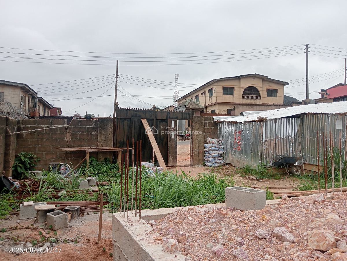 454sqm Commercial with Building Approval, Command Road Isale Odo, Ipaja, Lagos, Land for Sale