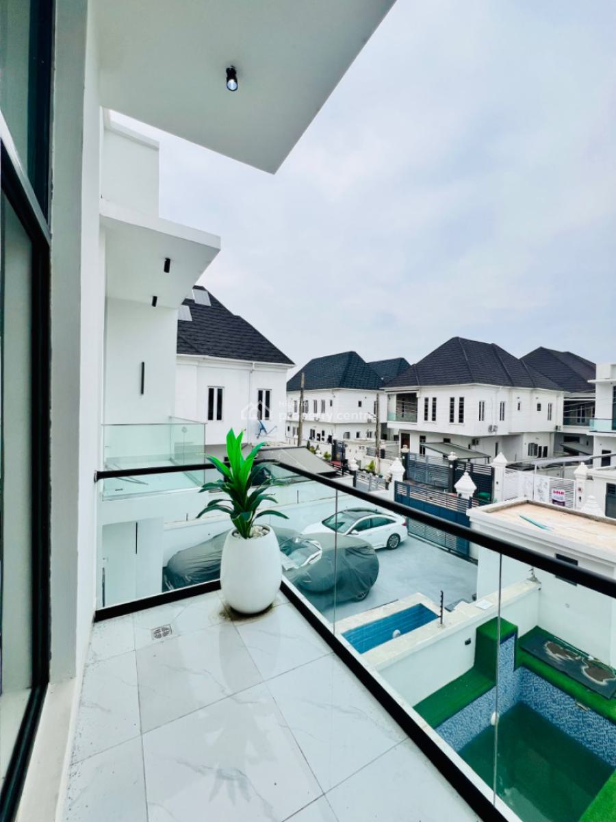 Brand New Super Deluxe 4 Bedroom Fully Detached Duplex with Pool, Royal Pine Estate, Orchid Road By Lekki 2nd Toll Gate, Lekki, Lagos, Detached Duplex for Sale