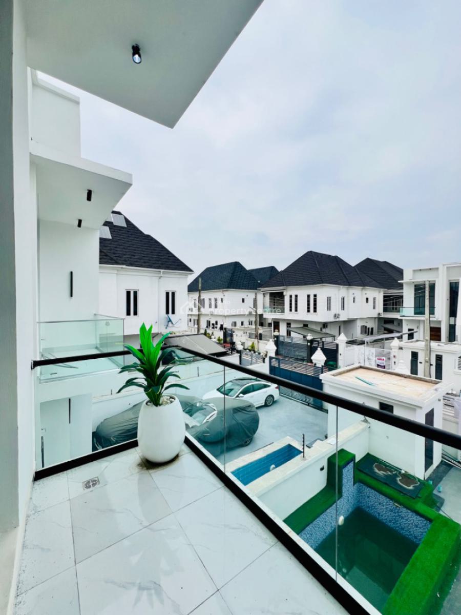 Brand New Super Deluxe 4 Bedroom Fully Detached Duplex with Pool, Royal Pine Estate, Orchid Road By Lekki 2nd Toll Gate, Lekki, Lagos, Detached Duplex for Sale