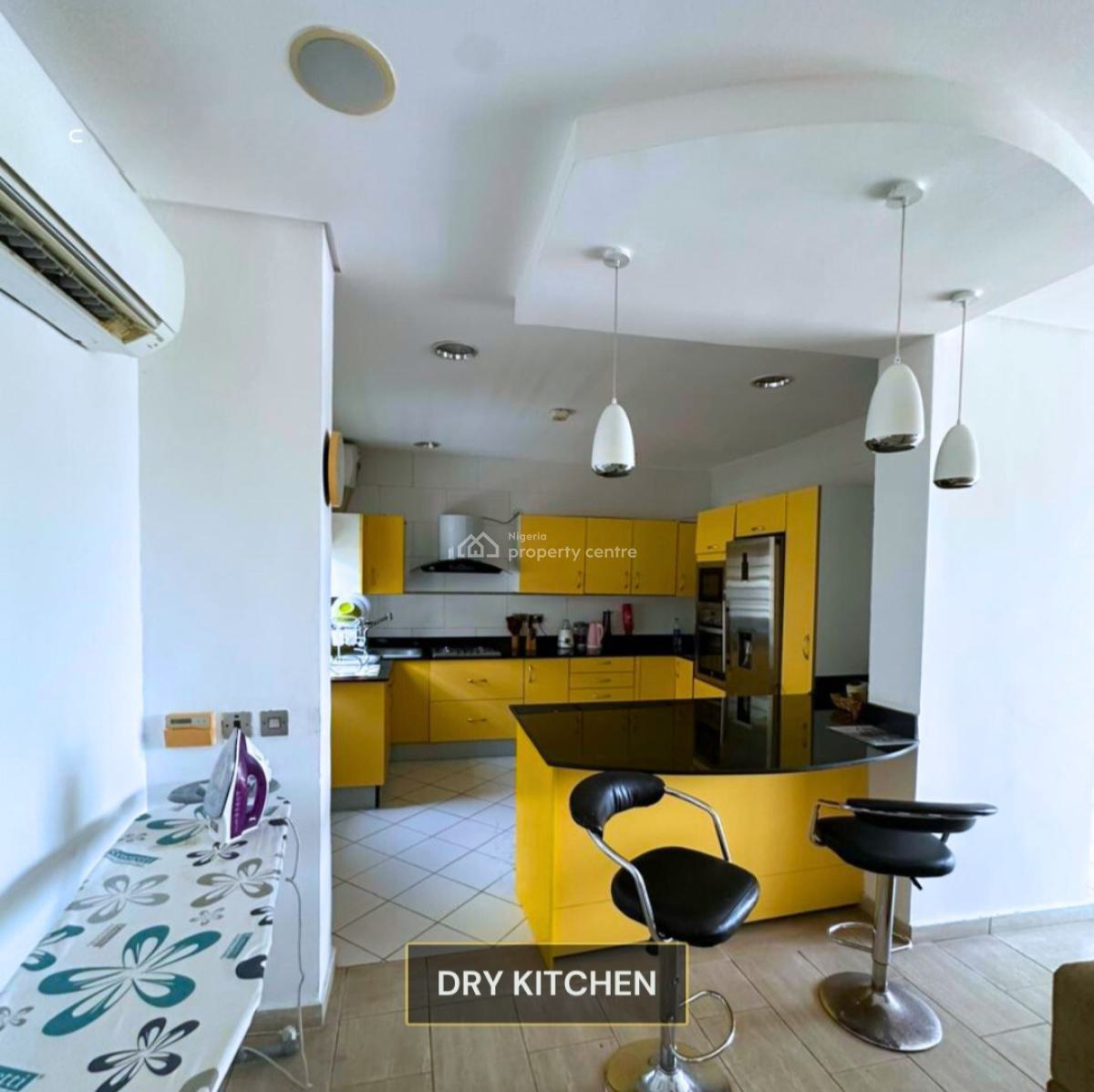 Fully Furnished 1 Bedroom with Swimming Pool, Banana Island, Ikoyi, Lagos, Mini Flat (room and Parlour) for Rent