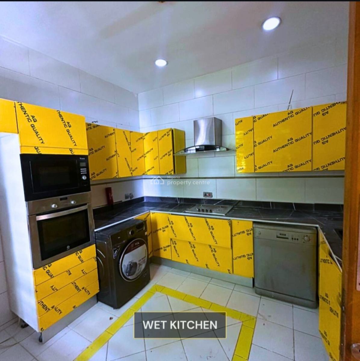 Fully Furnished 1 Bedroom with Swimming Pool, Banana Island, Ikoyi, Lagos, Mini Flat (room and Parlour) for Rent