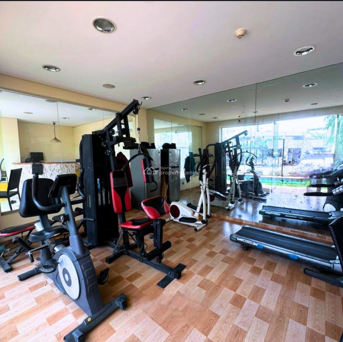 Fully Furnished 1 Bedroom with Swimming Pool, Banana Island, Ikoyi, Lagos, Mini Flat (room and Parlour) for Rent